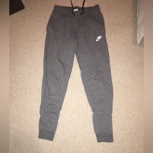 Dark grey Nike sweatpants